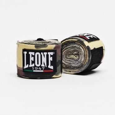 Leone Green Camo Handwraps